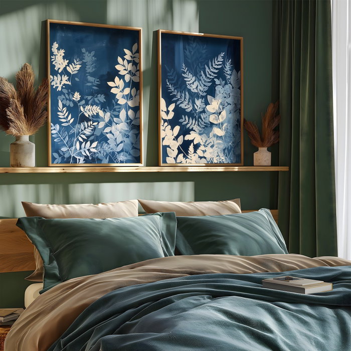 Wallity GE270-L Cuadros Decorativos enmarcados en MDF (2 piezas)